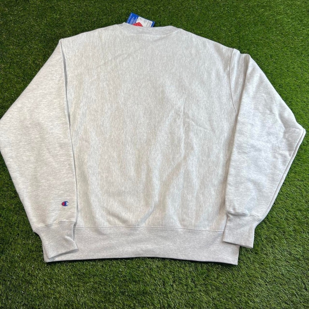 Champion Reverse Weave Utah Utes Crewneck Sweatshirt NWT Large NCAA Gray - Picture 6 of 6